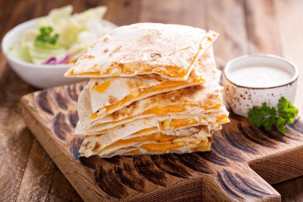 cheese quesadilla