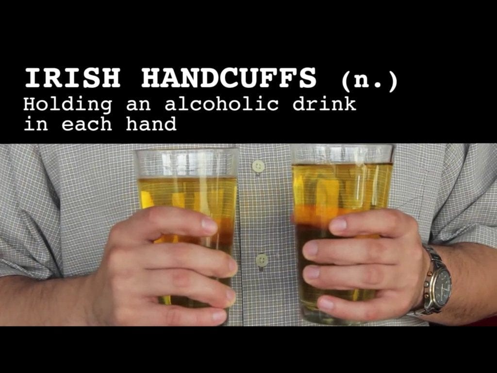 irish handcuffs