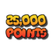 25k points