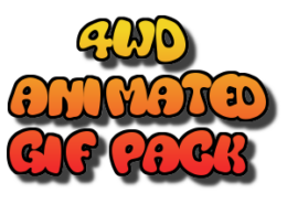 4wd animated gif pack