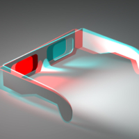 3d Analglyph Glasses 